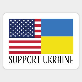 Support Ukraine - USA Sticker